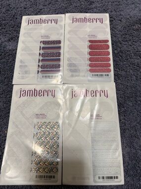 Brand New Jamberry Nail Wraps set of 4